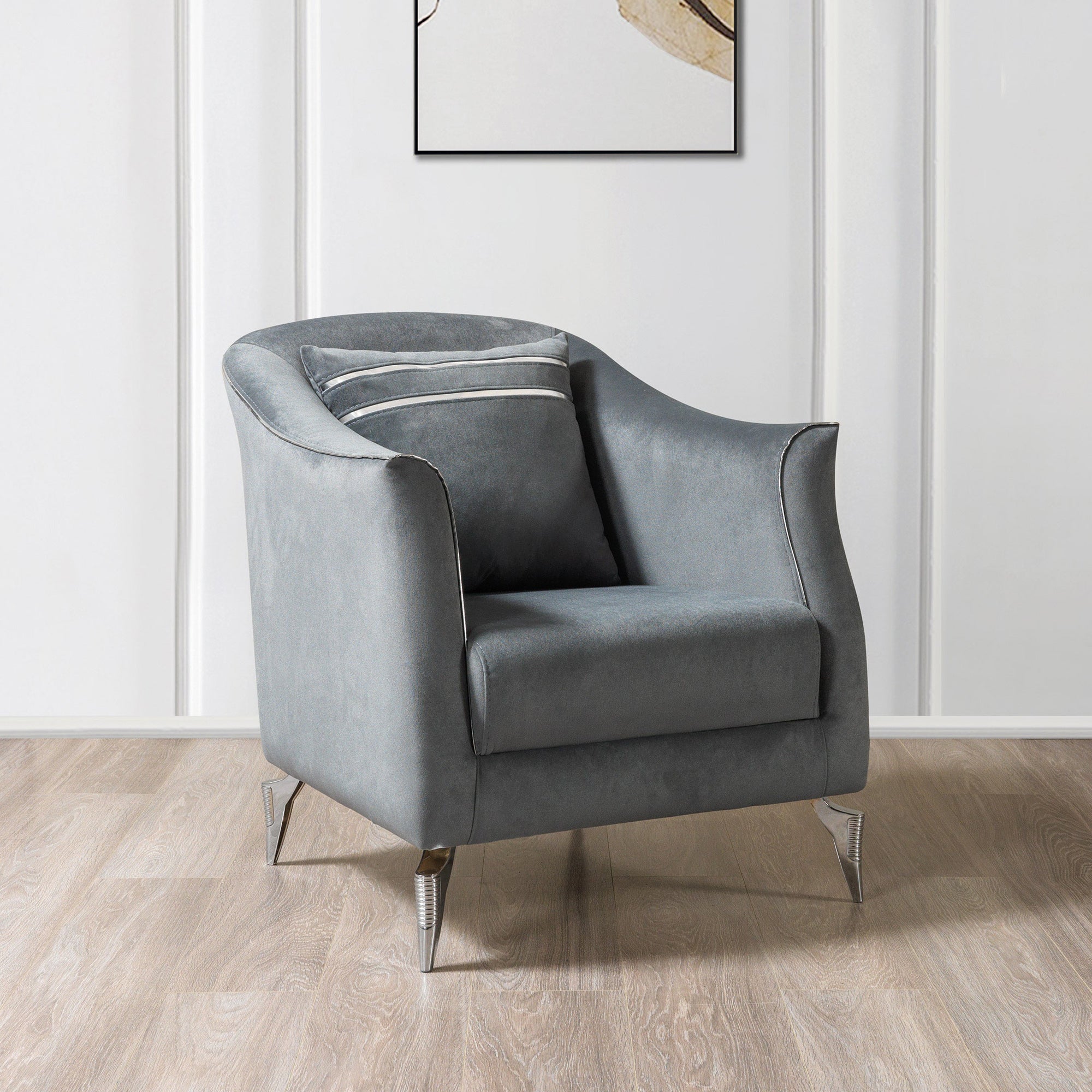 Nova - Belinda Velvet Chair