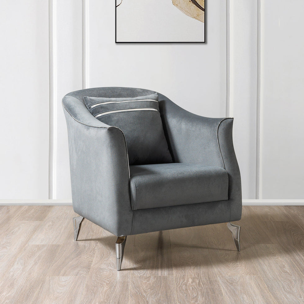 Nova - Belinda Velvet Chair