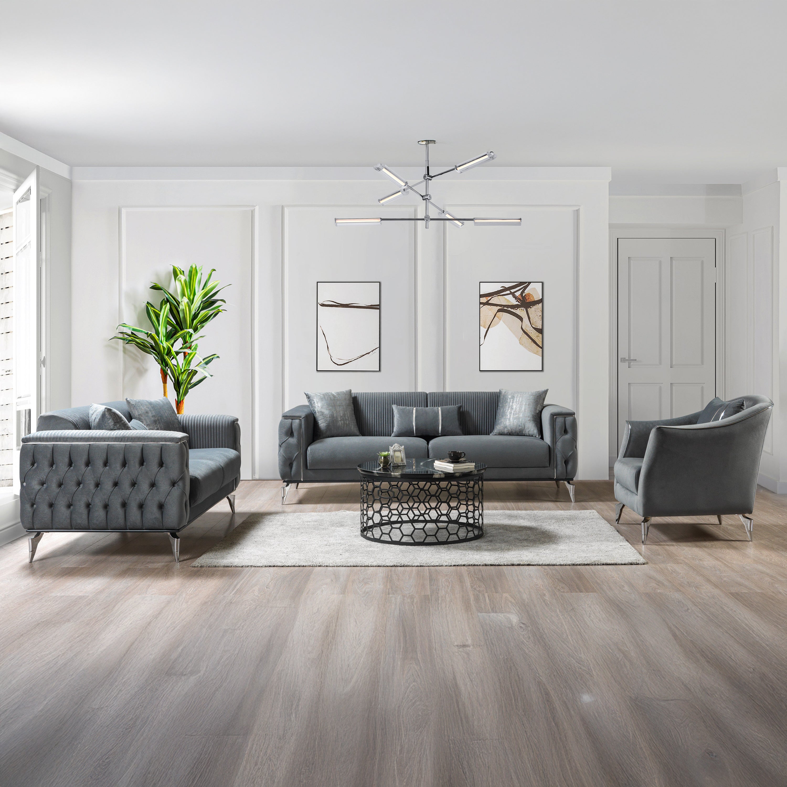 Nova - Belinda Velvet Chair