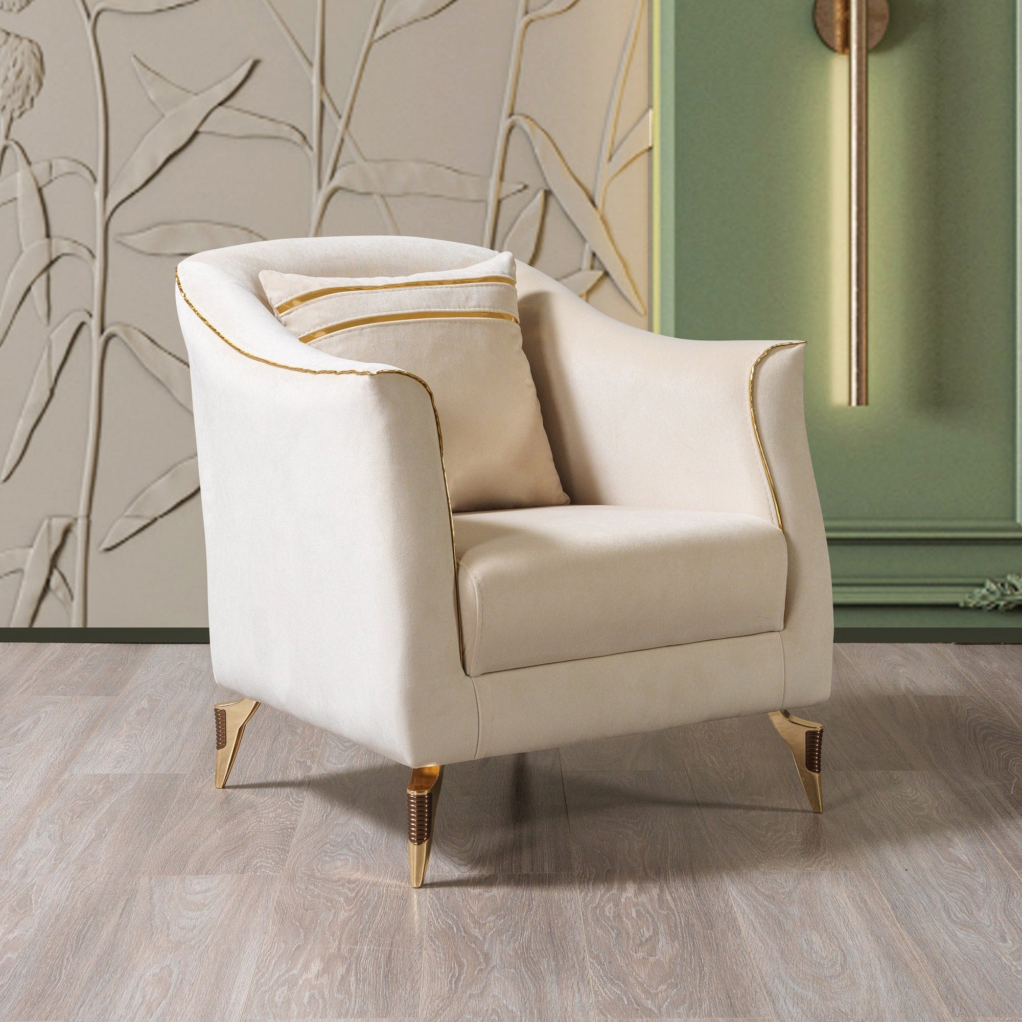 Nova - Belinda Velvet Chair