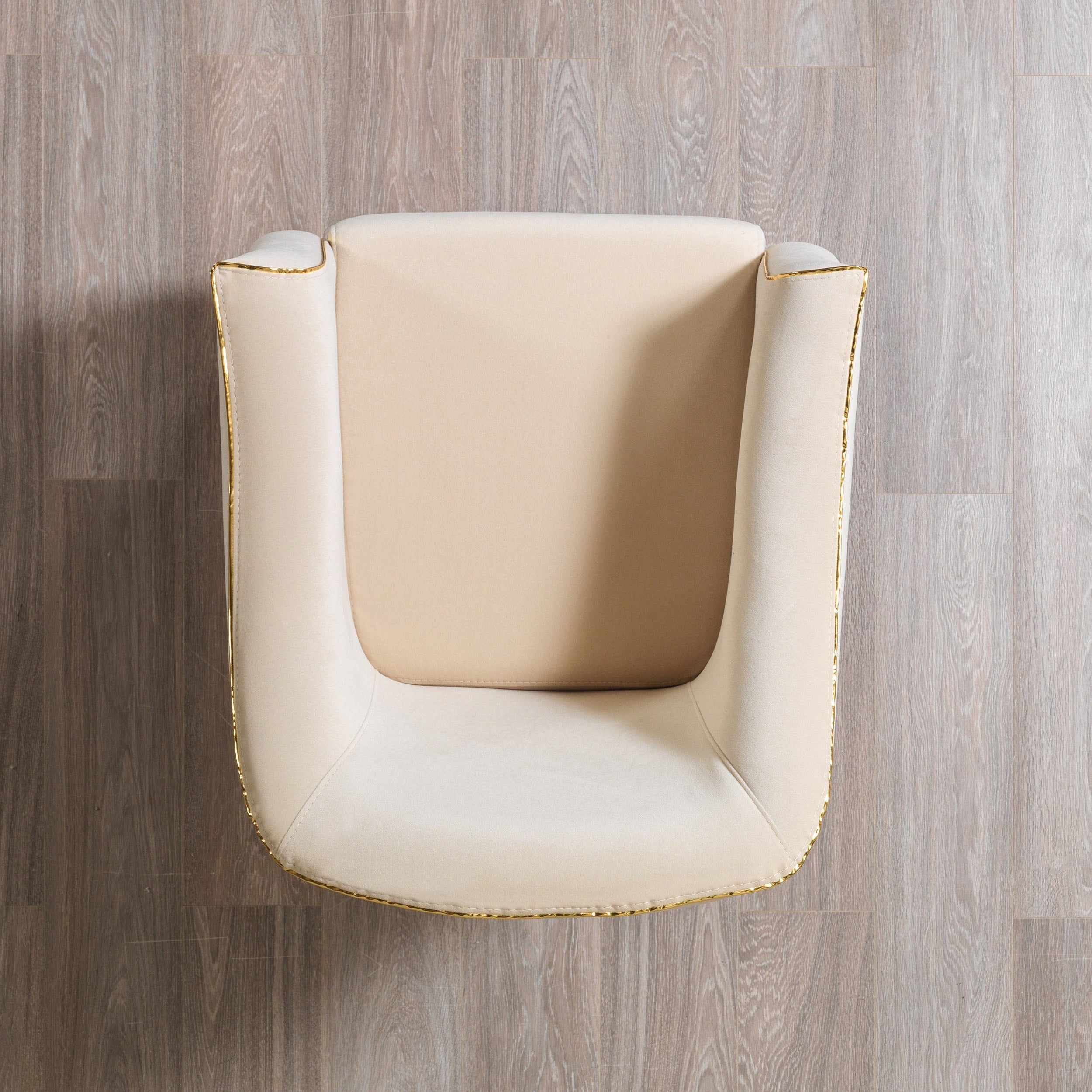 Nova - Belinda Ivory Velvet Sofa 89" & Loveseat 69"