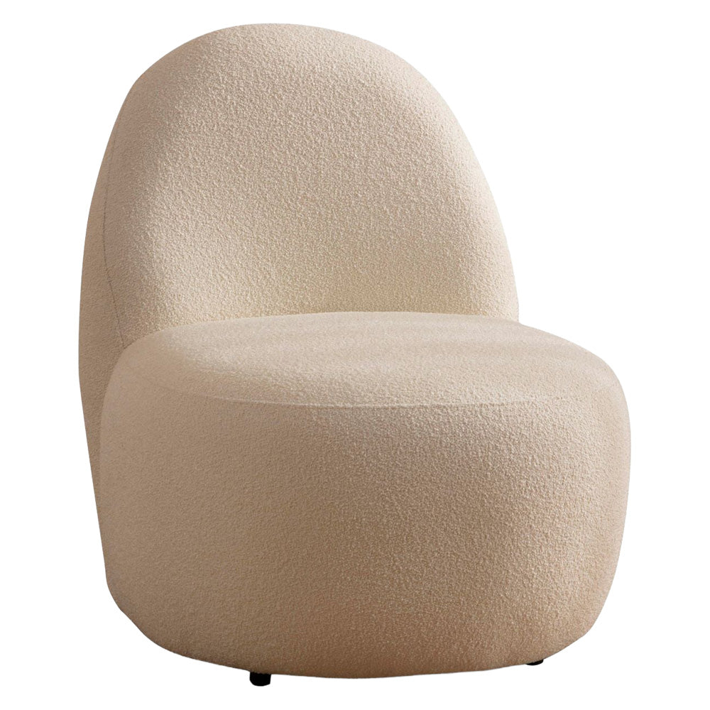 Nova - Cloe Ivory Boucle Accent Chair
