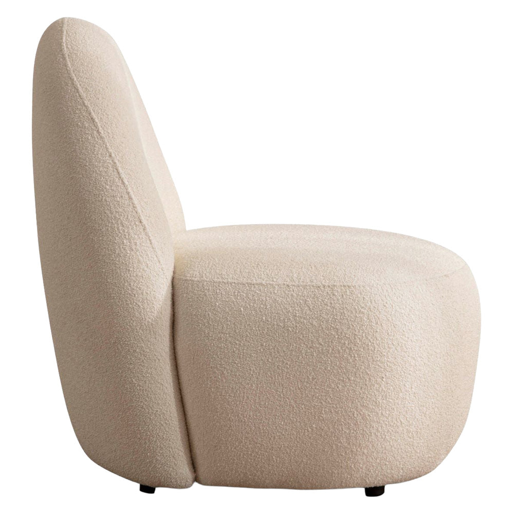 Nova - Cloe Ivory Boucle Accent Chair