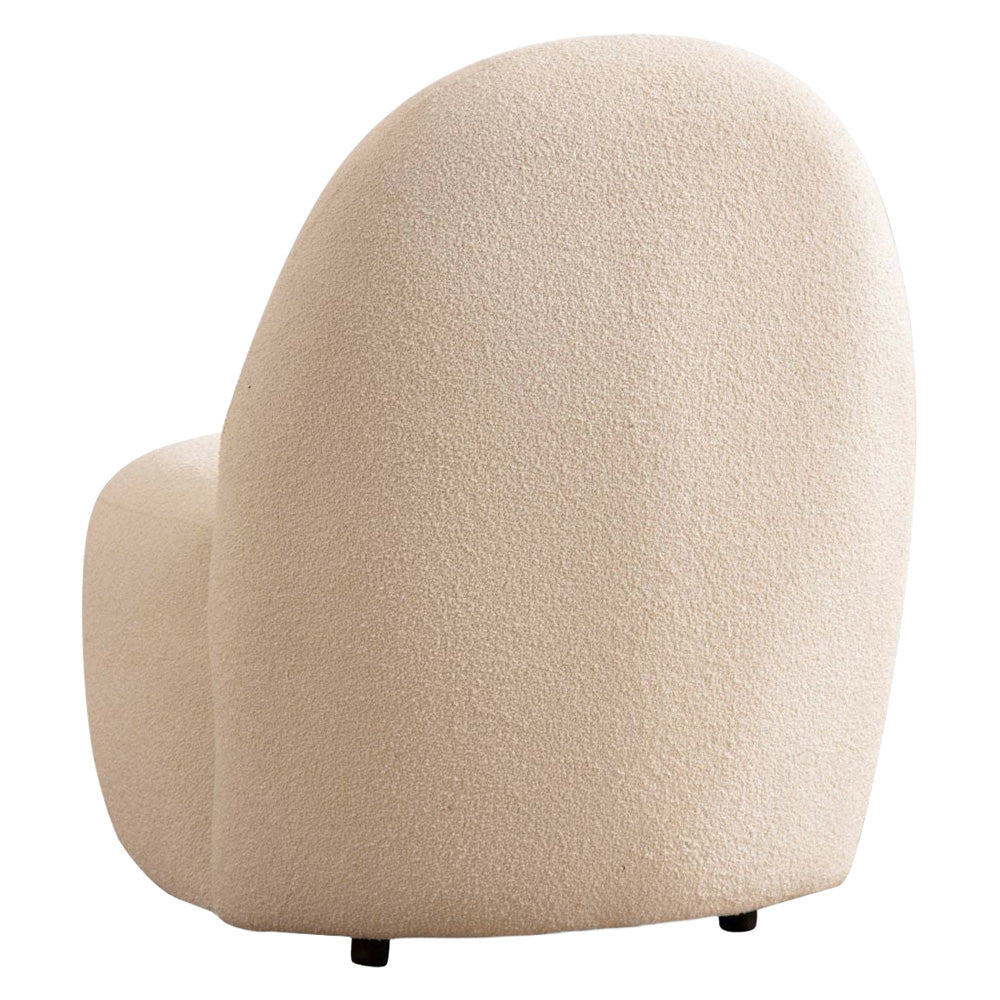 Nova - Cloe Ivory Boucle Accent Chair