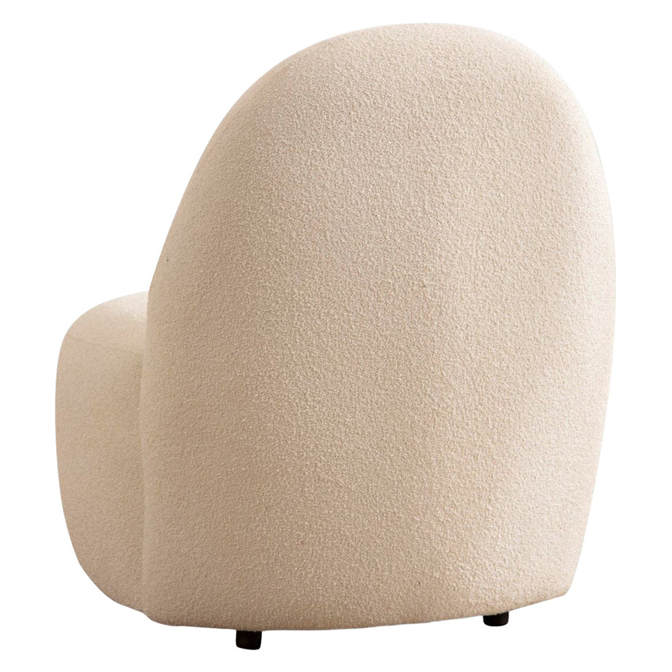 Nova - Cloe Ivory Boucle Accent Chair