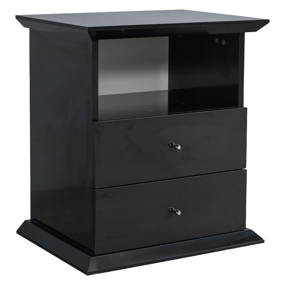 Nova - Erika Black 4 pc Queen Bedroom Set