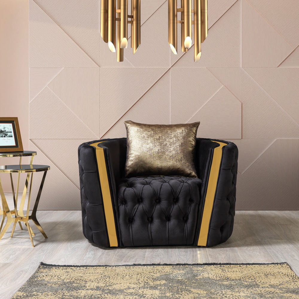 Nova - Fanci Velvet Chair