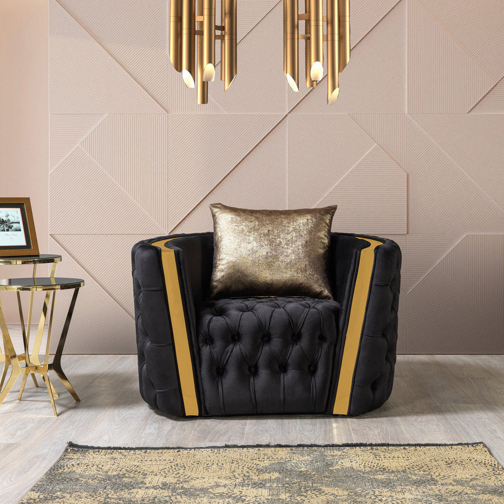 Nova - Fanci Velvet Chair
