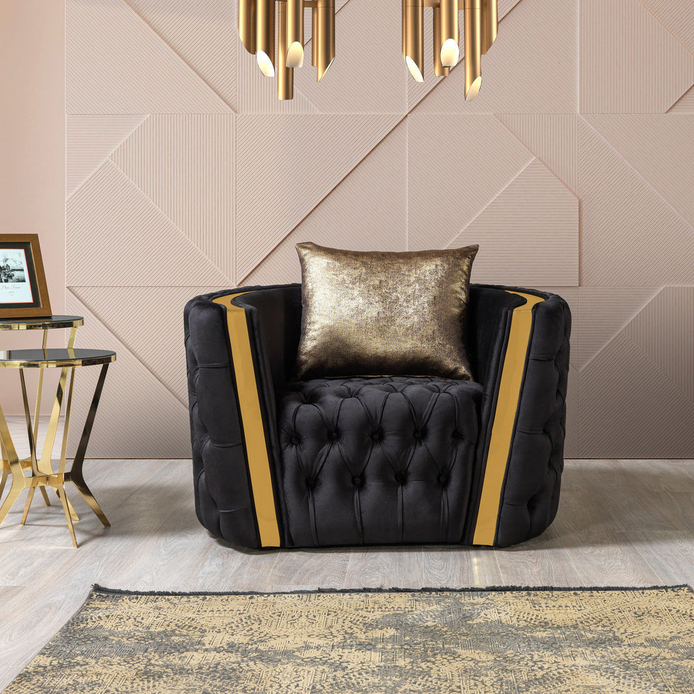Nova - Fanci Velvet Chair