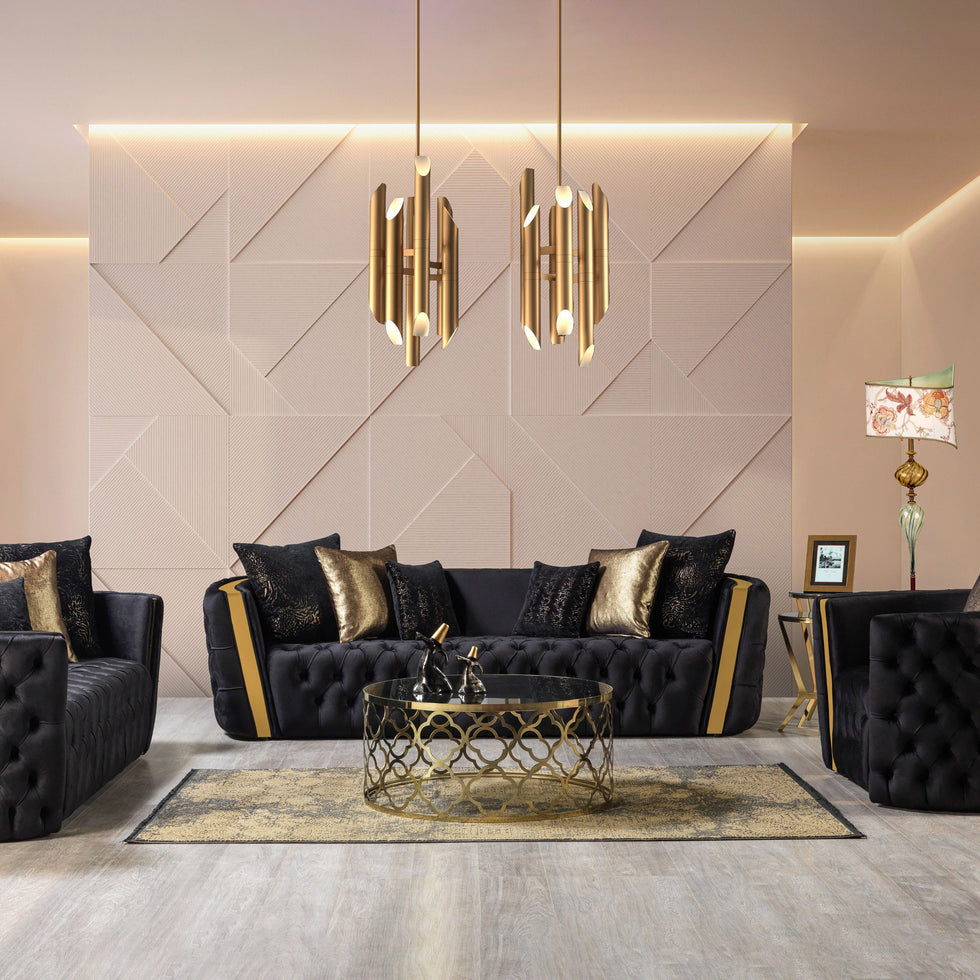 Nova - Fanci Velvet Sofa & Loveseat