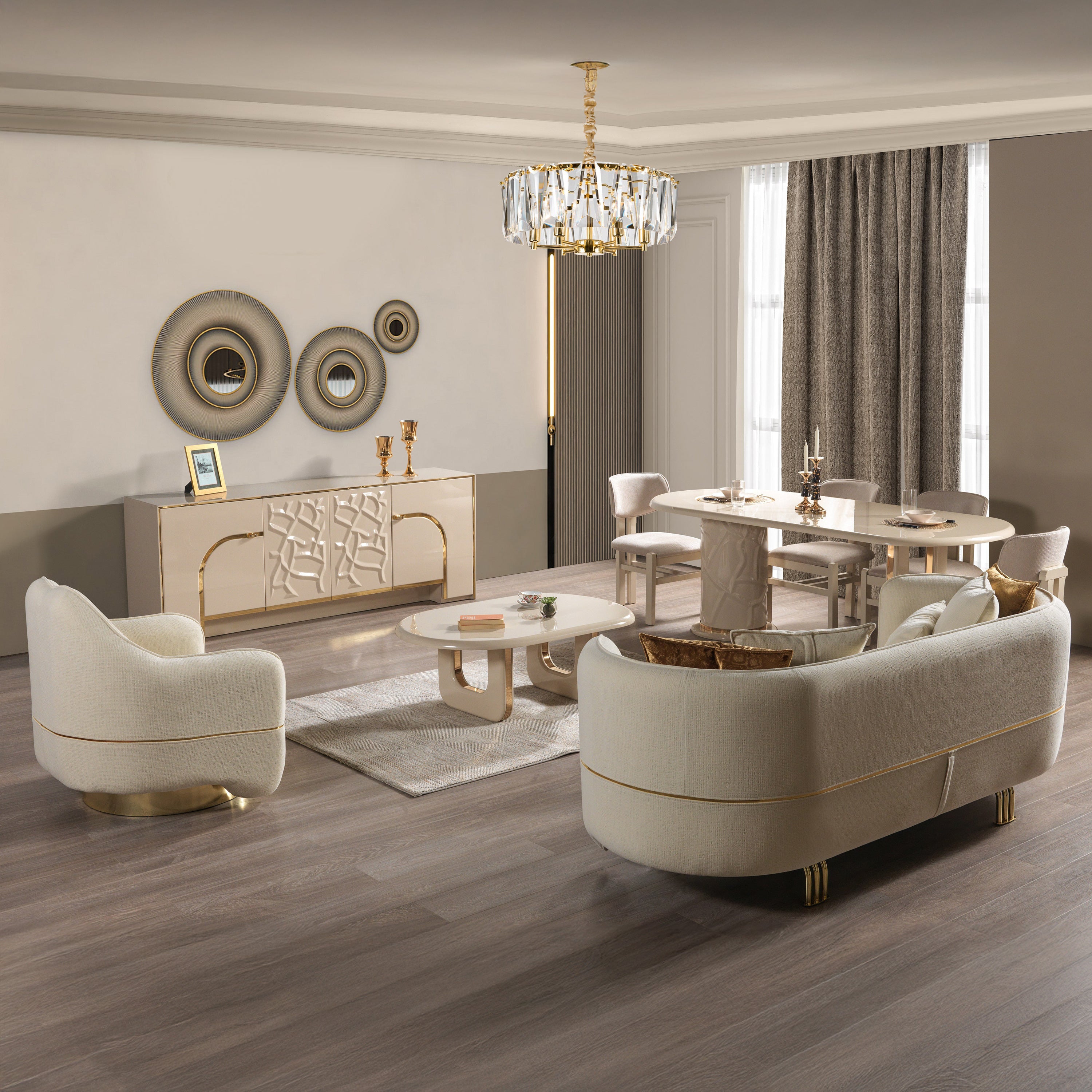 Nova - Helena Ivory Dining Server