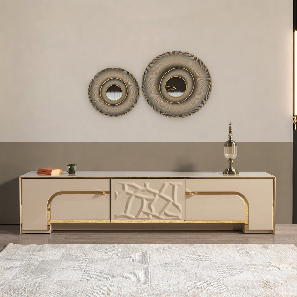 Nova - Helena Ivory Tv Stand
