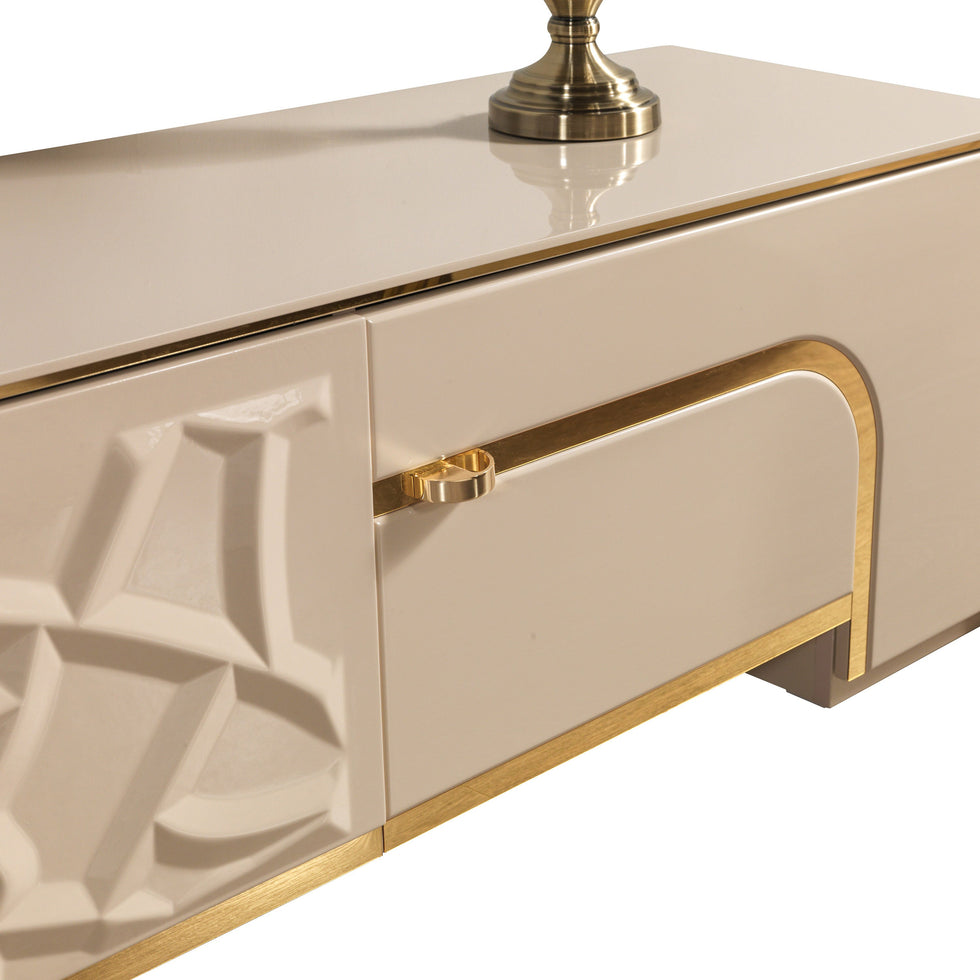 Nova - Helena Ivory Tv Stand