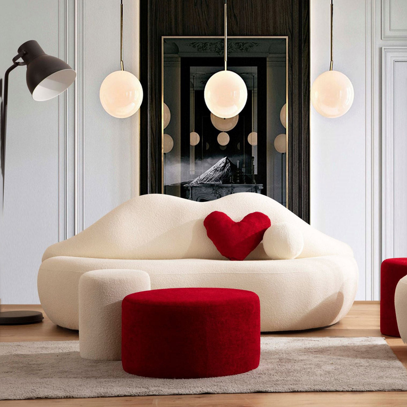 Nova - Lips Loveseat