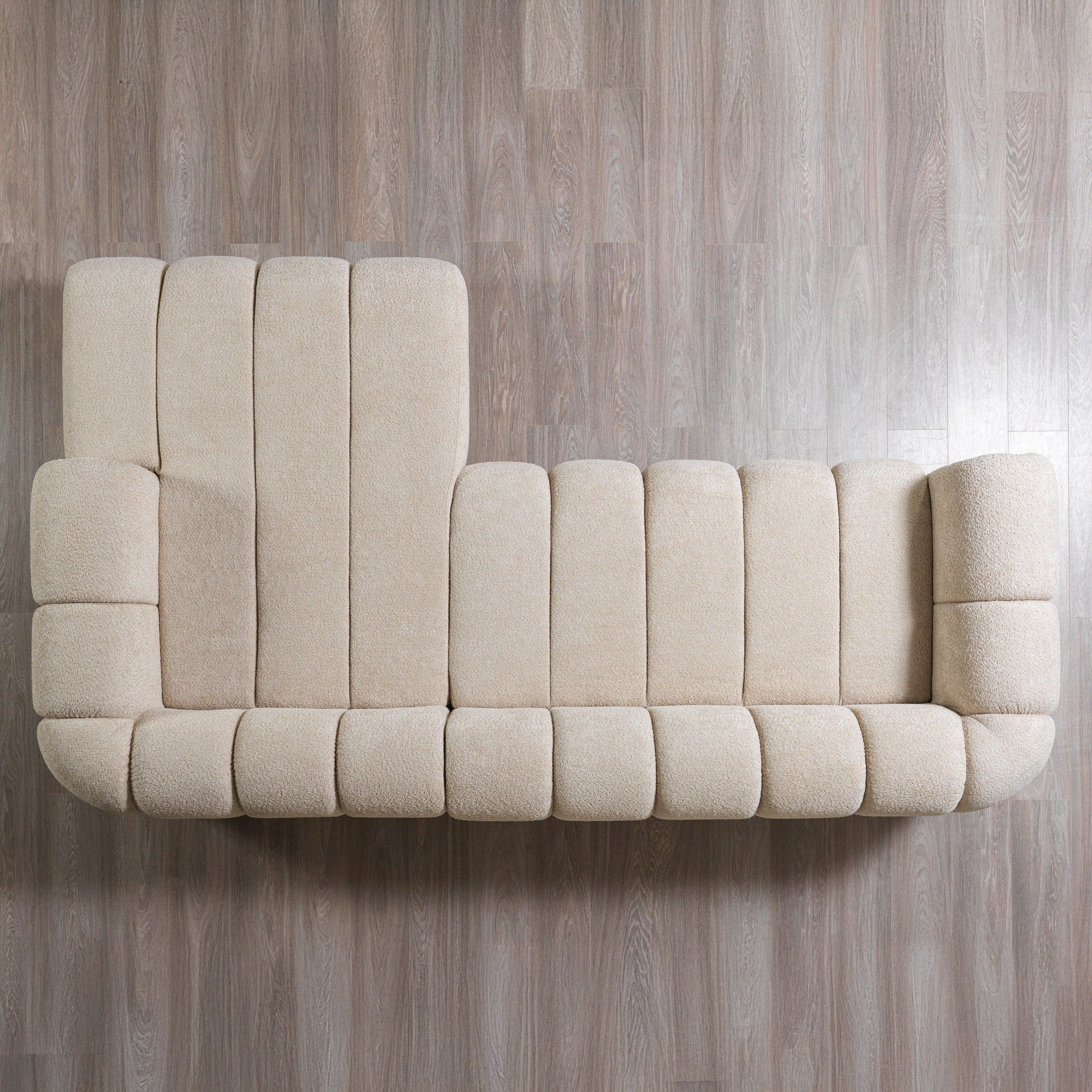 Nova - Lis Sand Boucle 115" Sectional
