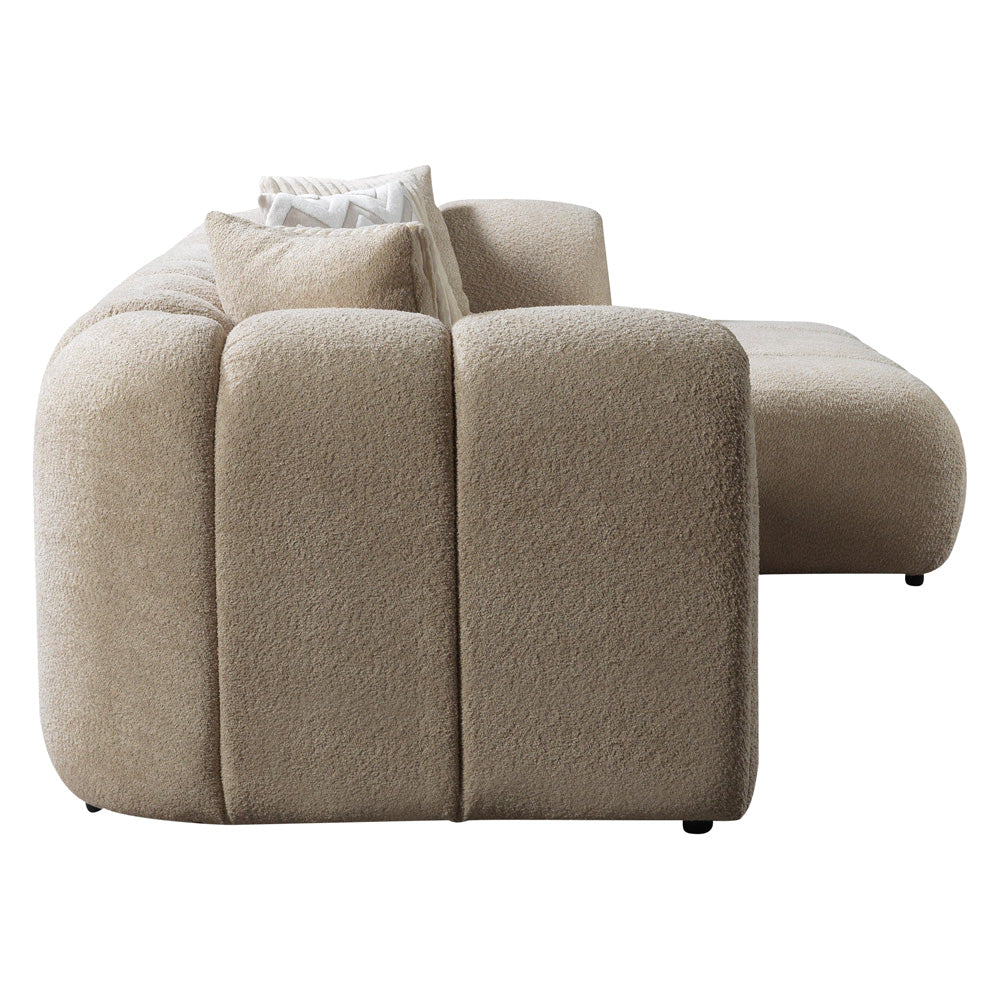 Nova - Lis Sand Boucle 115" Sectional