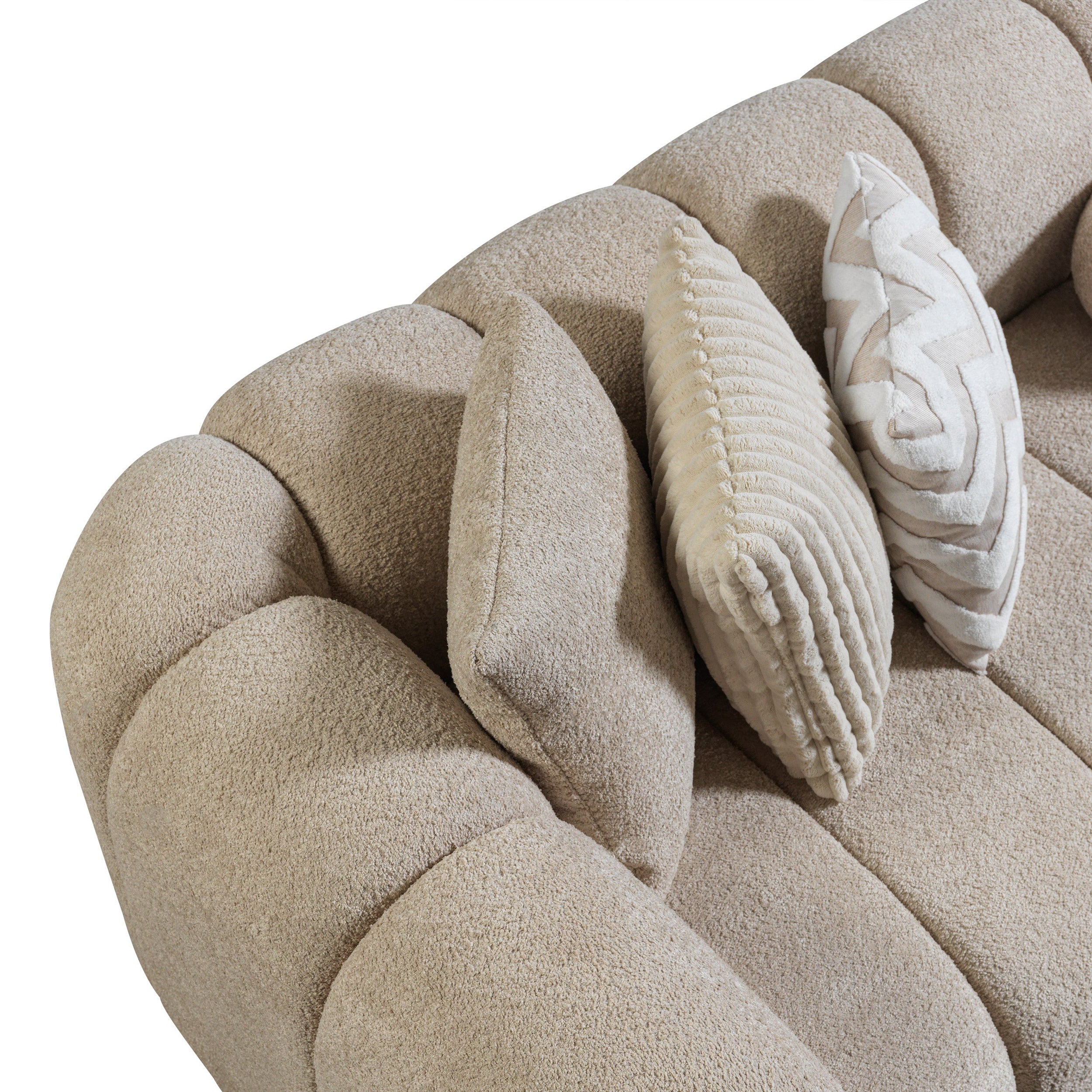 Nova - Lis Sand Boucle 115" Sectional