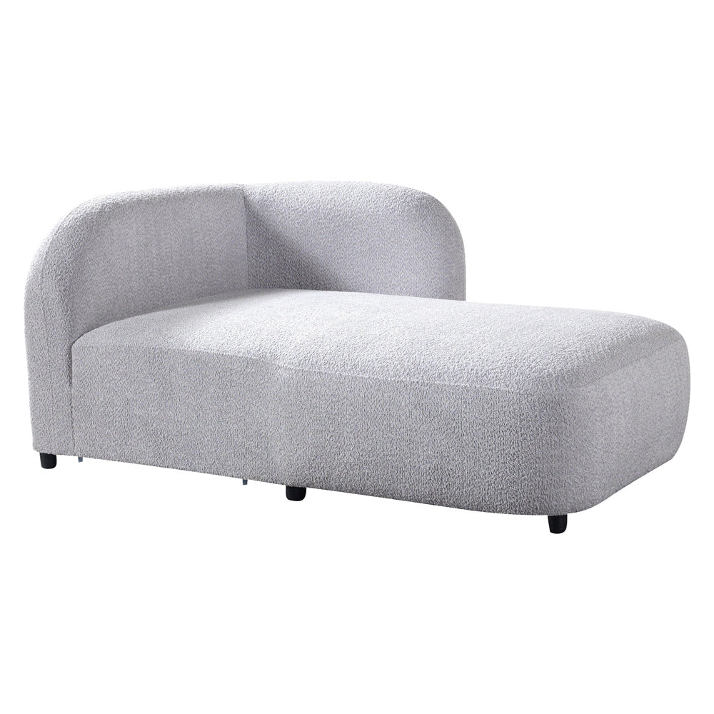 Nova - Liva Gray Boucle RAF 110" Sectional