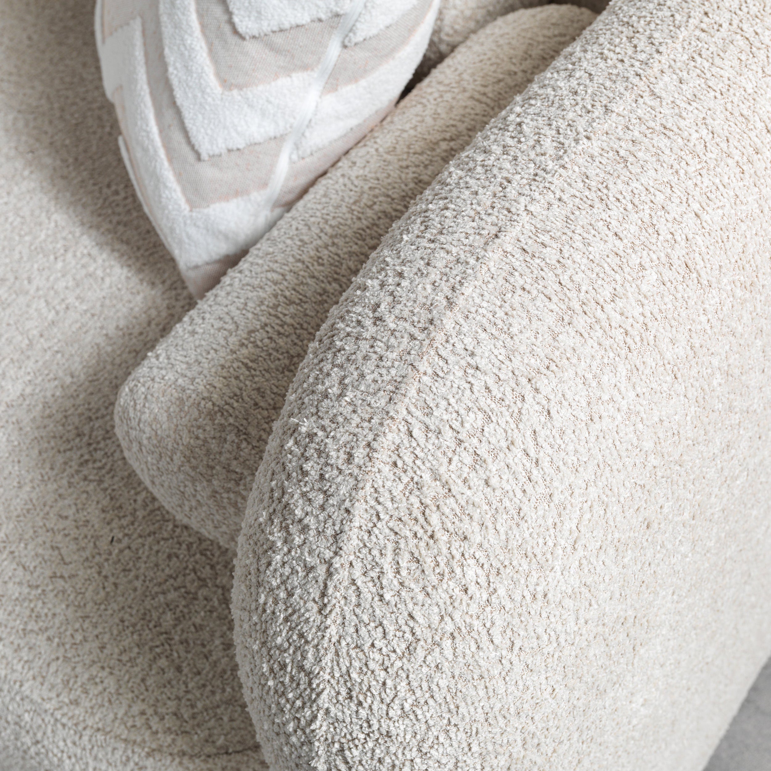 Nova - Liva Sand Boucle 110" Sectional