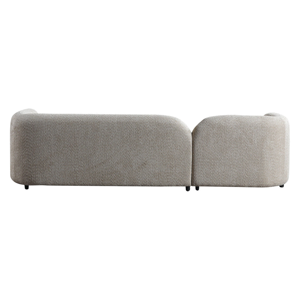 Nova - Liva Sand Boucle 110" Sectional