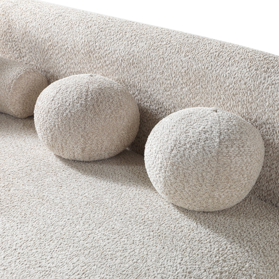 Nova - Liva Sand Boucle 110" Sectional
