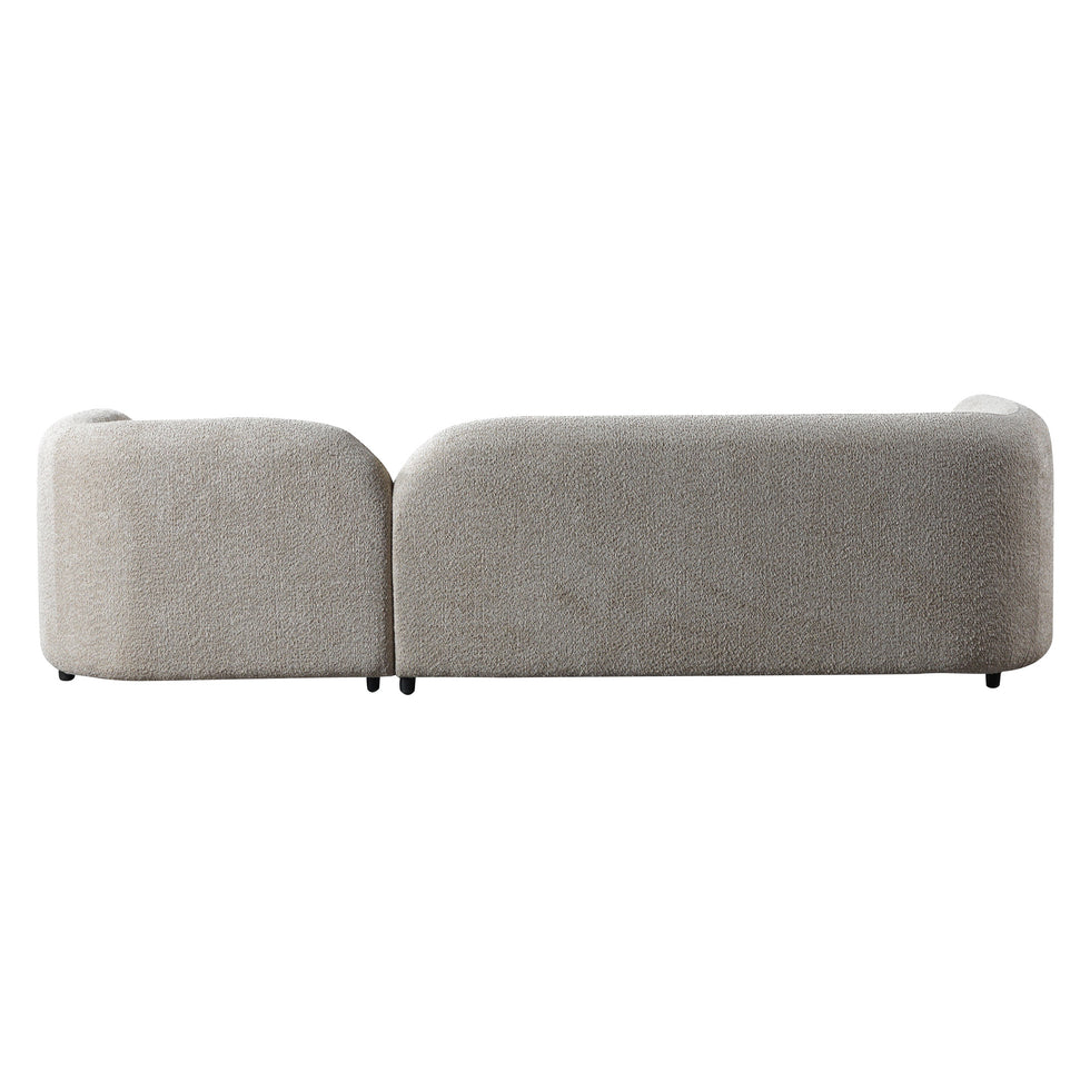 Nova - Liva Sand Boucle 110" Sectional