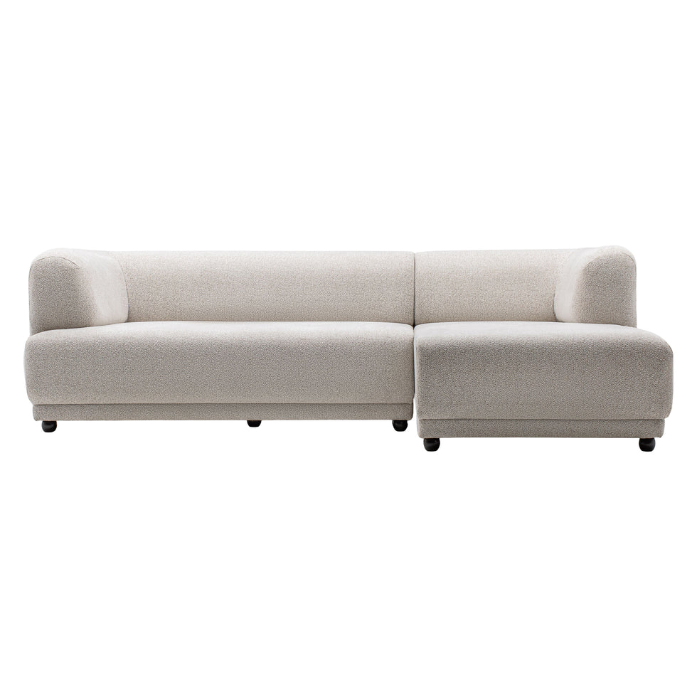 Nova - Lyna Ivory 2 Pc 105" RAF Sectional