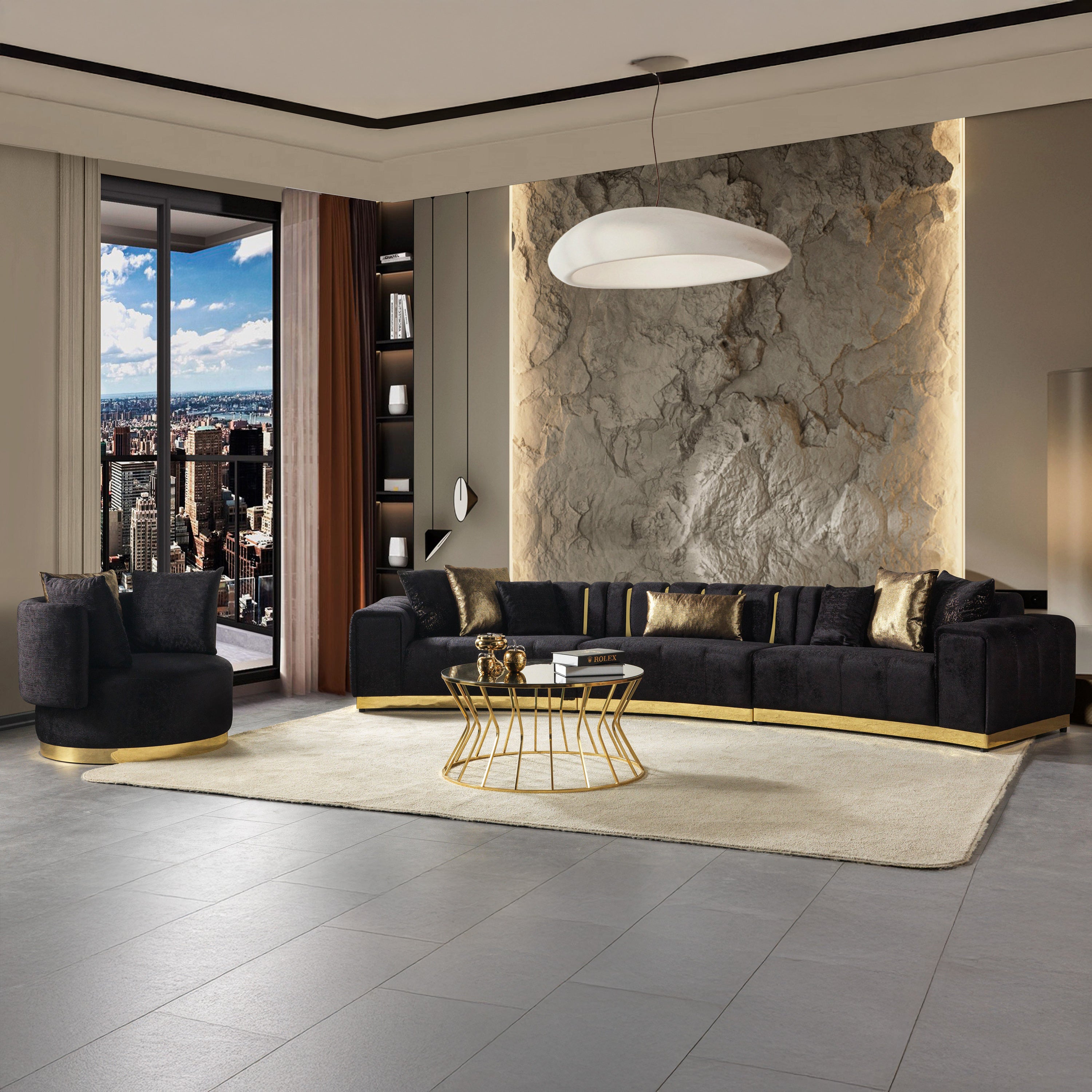Nova - Michelle Velvet Chair