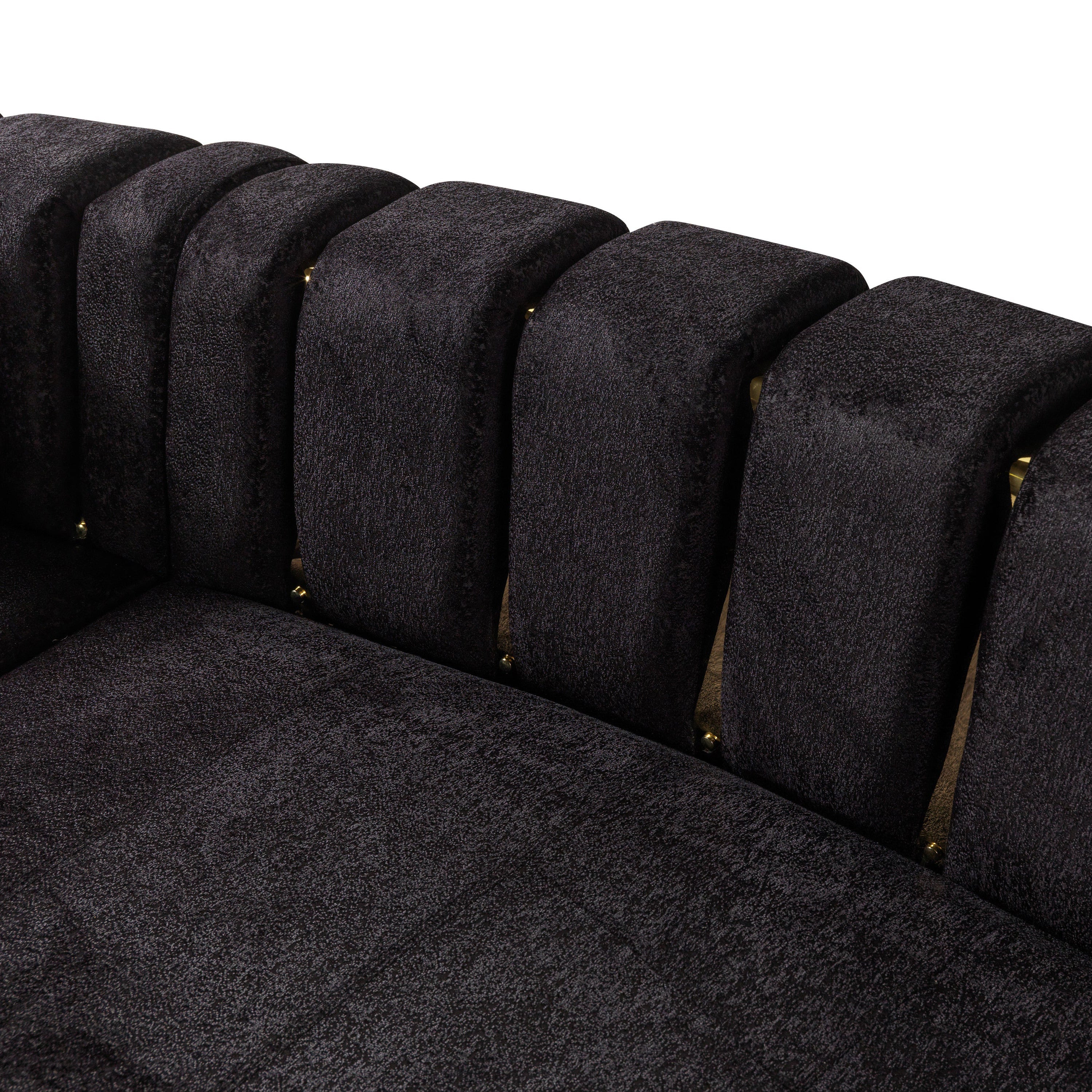 Nova - Michelle 3-Piece Curved 165" Sectional