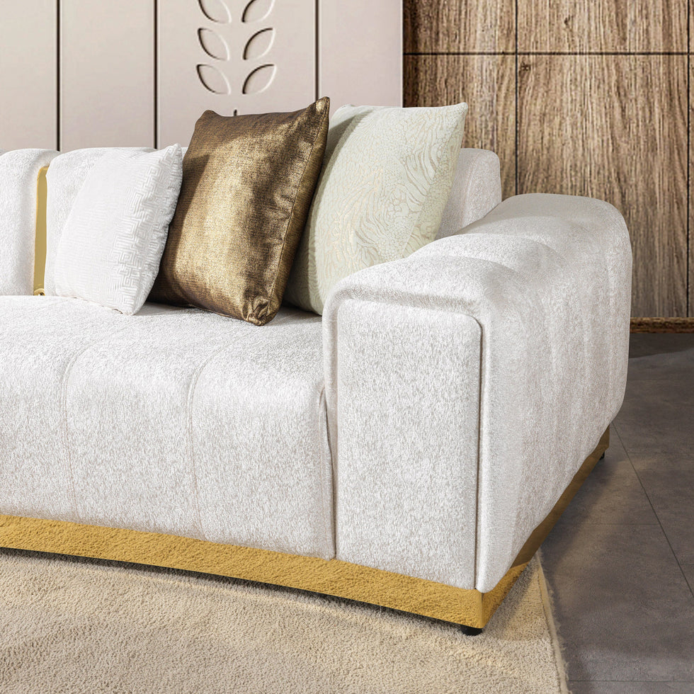 Nova - Michelle 3-Piece Curved 165" Sectional
