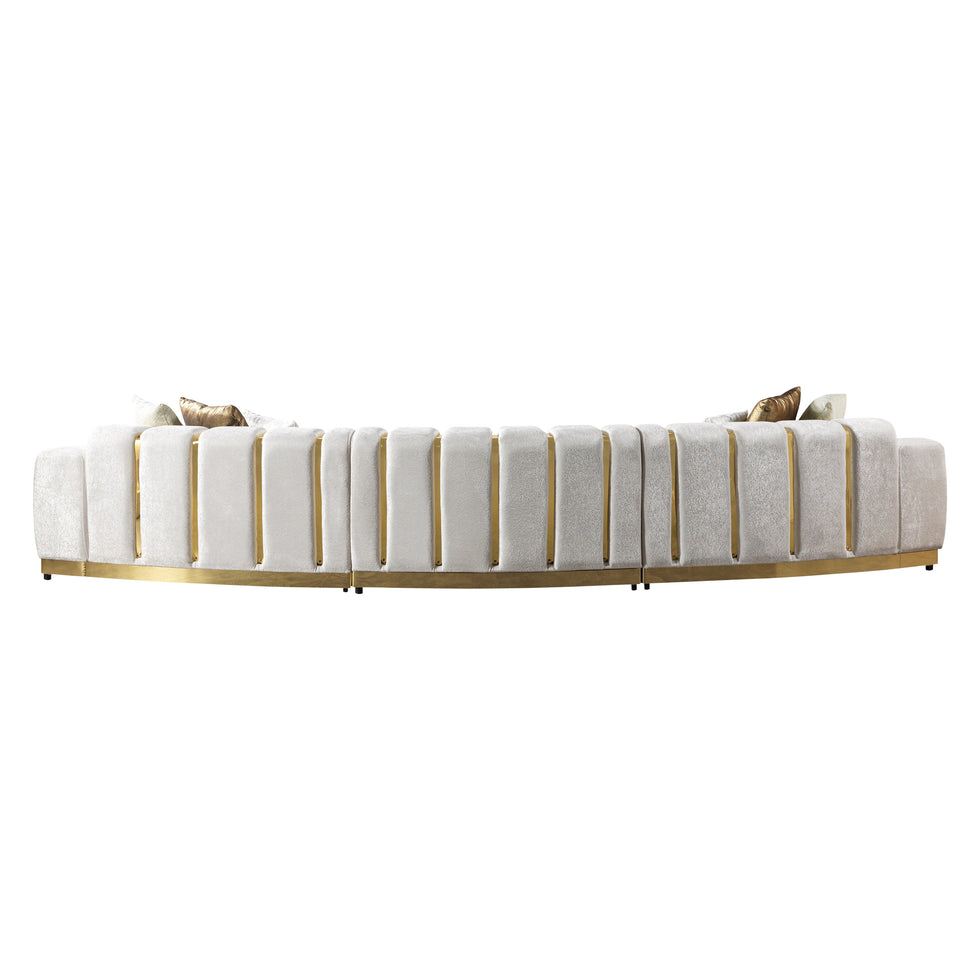Nova - Michelle 3-Piece Curved 165" Sectional