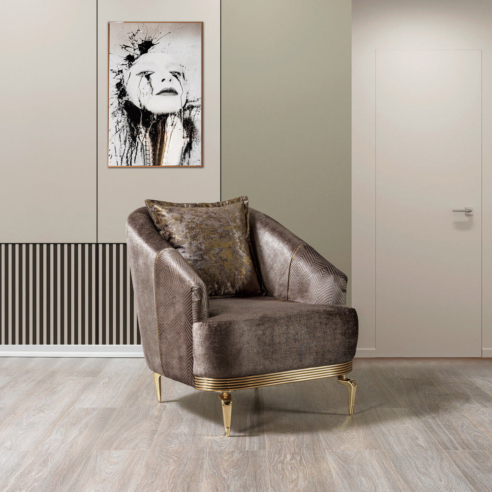 Nova - Santana Velvet Chair