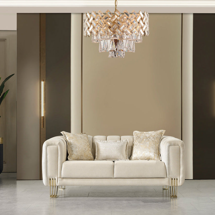 Nova - Santana Velvet Loveseat