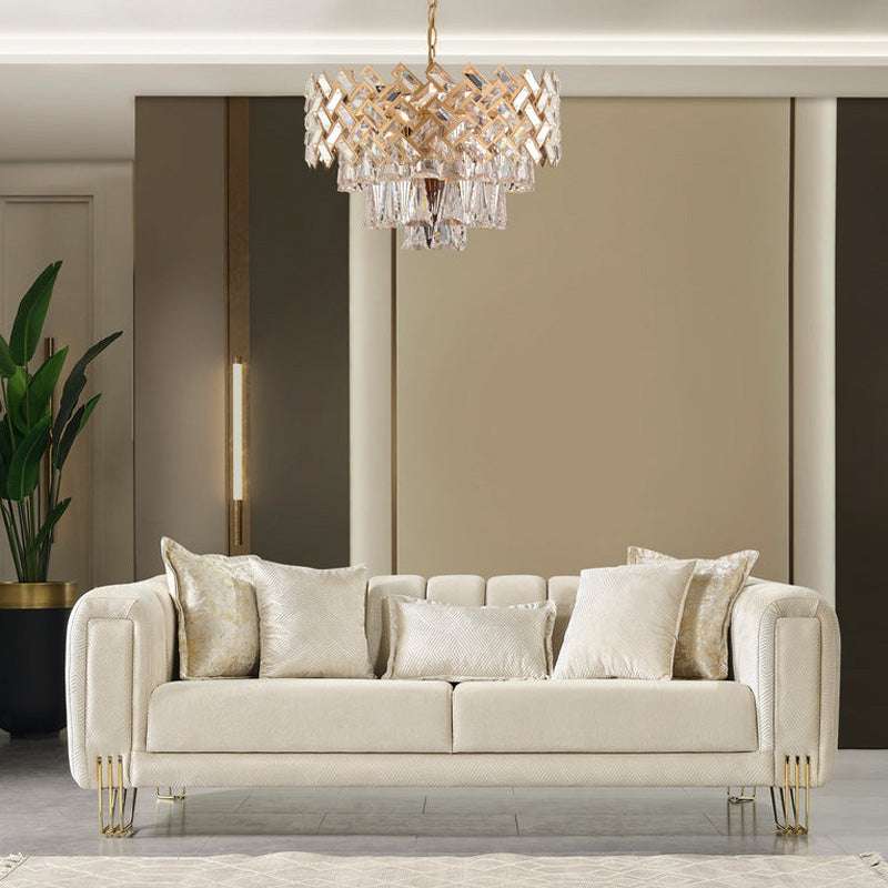 Nova - Santana Velvet Sofa