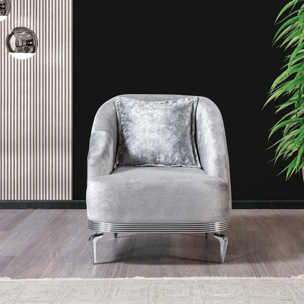 Nova - Santana Velvet Chair