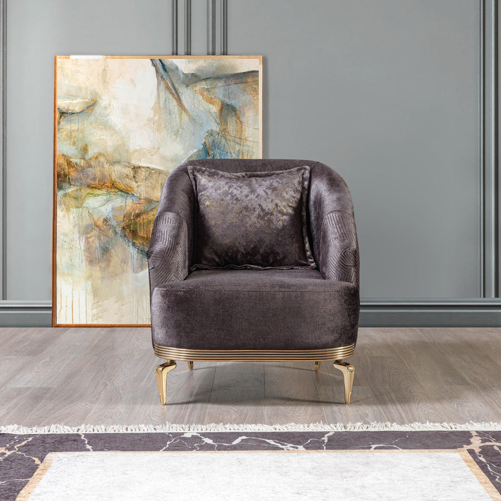 Nova - Santana Velvet Chair
