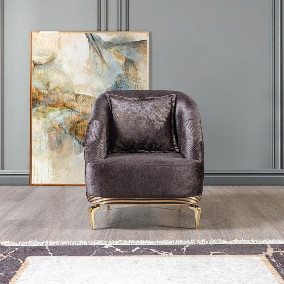 Nova - Santana Velvet Chair