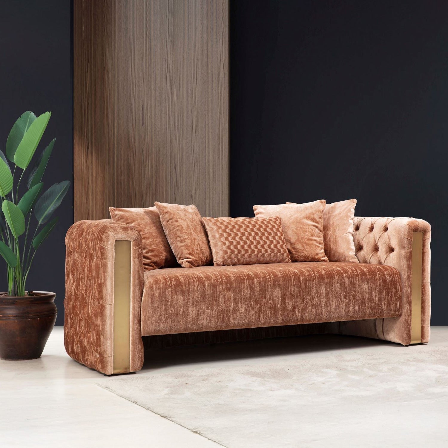 Nova - Scarlett Plush Sofa & Loveseat
