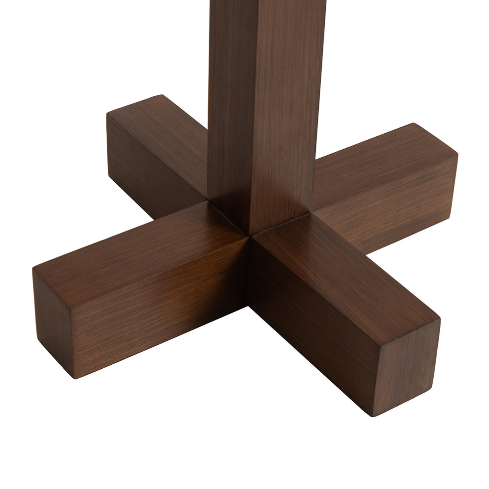 Nova Of CA - Swiss Cross Table Lamp Dark Walnut