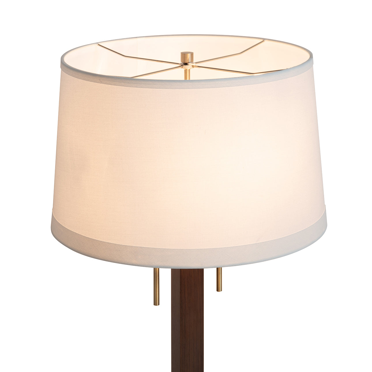 Nova Of CA - Swiss Cross Table Lamp Dark Walnut