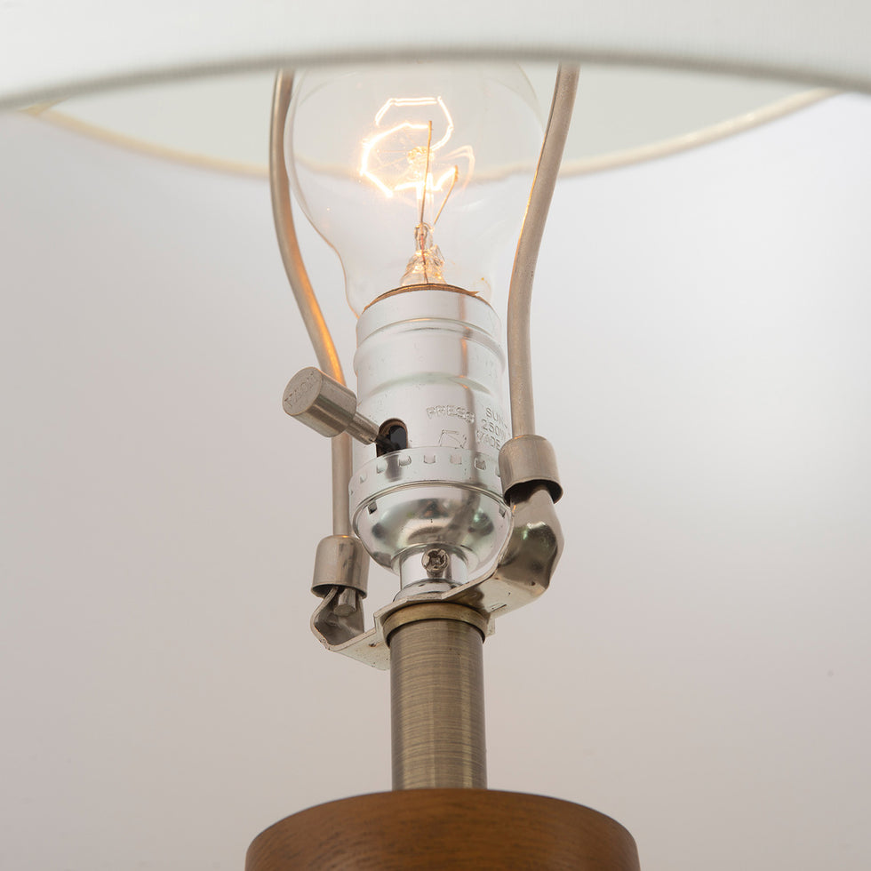 Nova Of CA - Moraga Table Lamp Weathered Brass
