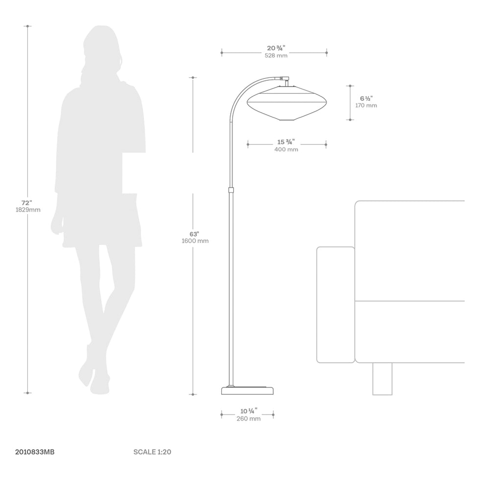 Nova Of CA - Roswell Floor Lamp