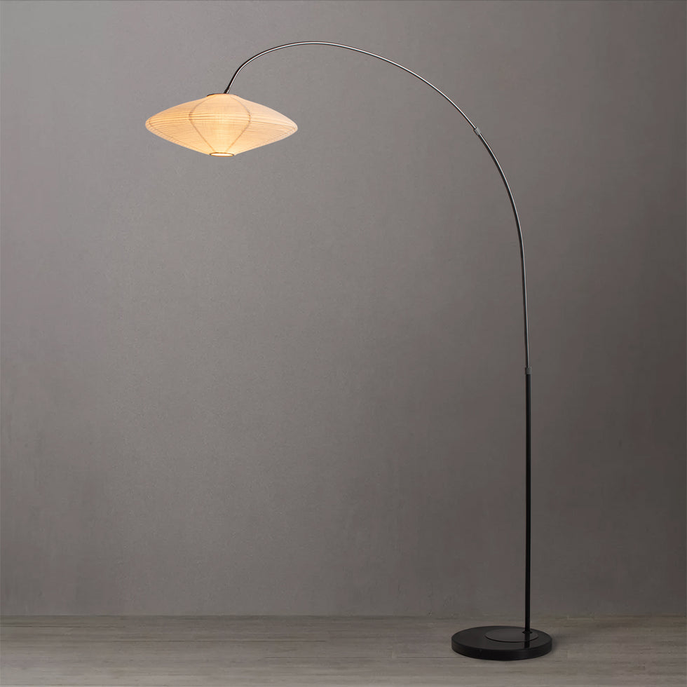 Nova Of CA - Roswell 1 Light Arc Floor Lamp