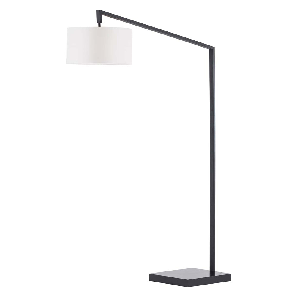 Nova Of CA - Stretch Chairside Arc Floor Lamp Matte Black 75" Height
