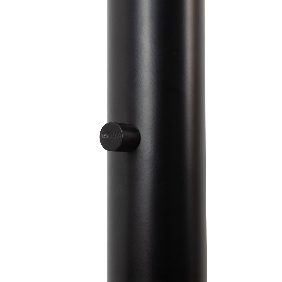 Nova Of CA - Saucer 3 Light Arc Floor Lamp