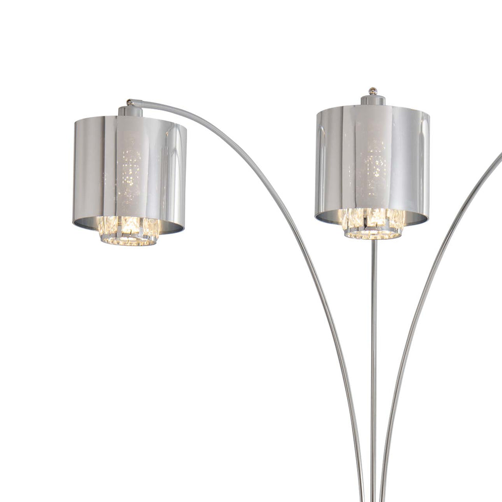Nova Of CA - Marilyn 3 Light Arc Floor Lamp