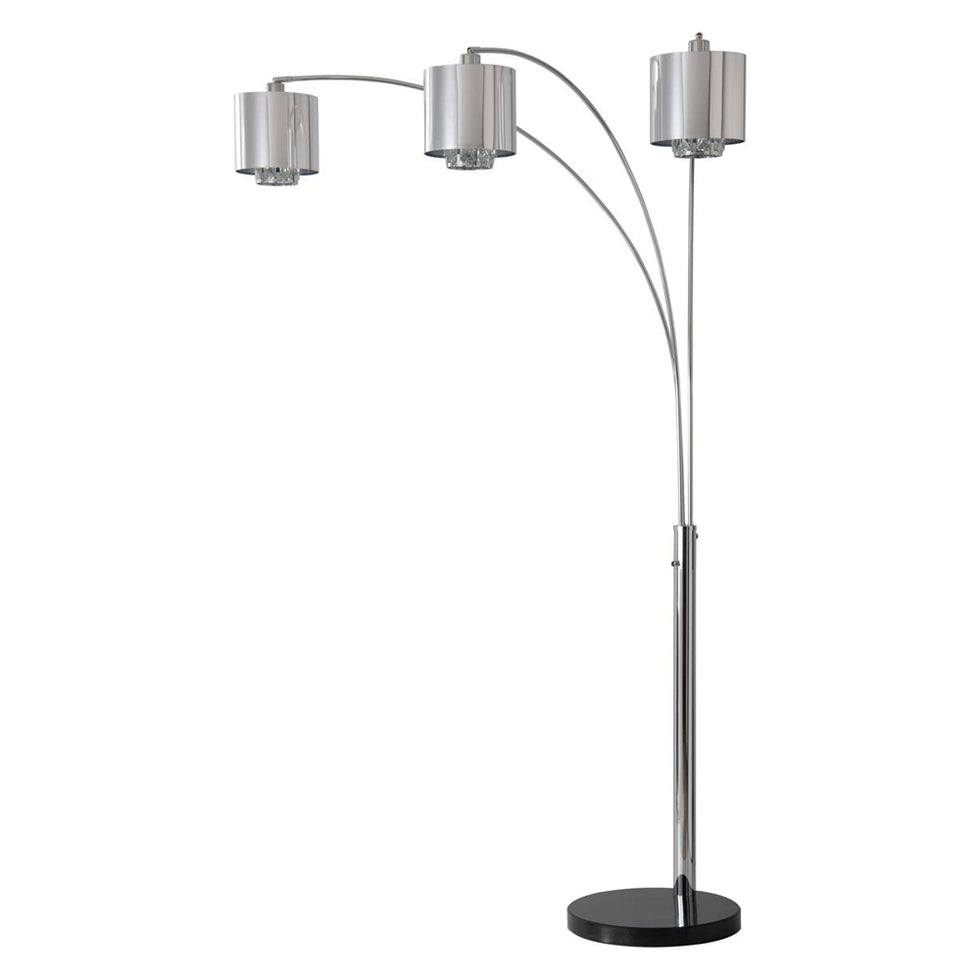 Nova Of CA - Marilyn 3 Light Arc Floor Lamp