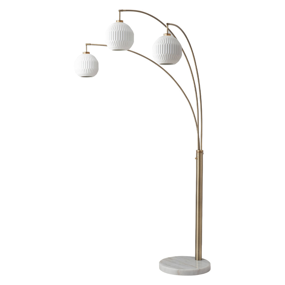 Nova Of CA - Moraga 3 Light Arc Floor Lamp