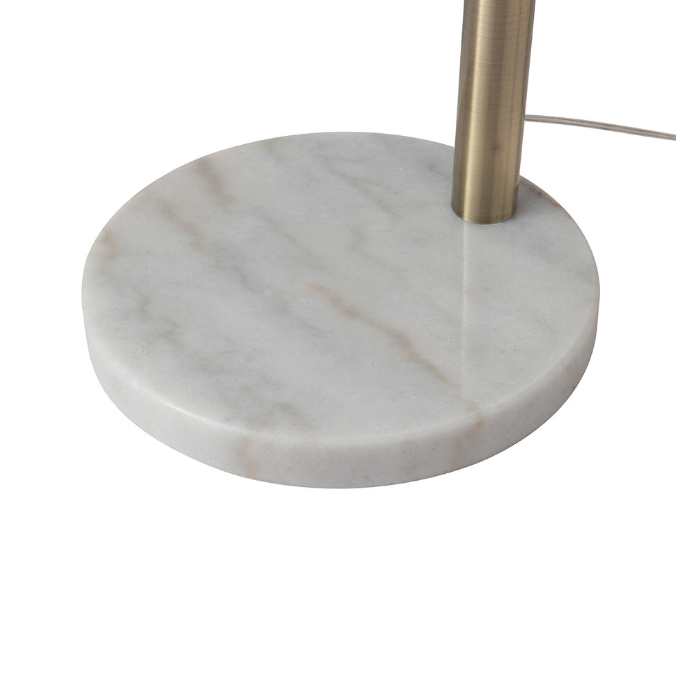 Nova Of CA - Santa Clara 3 Light Arc Floor Lamp Weathered Brass