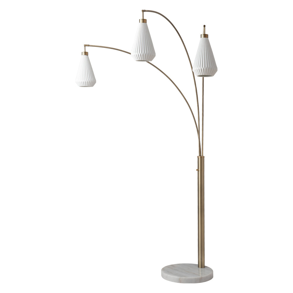Nova Of CA - Concord 3 Light Arc Floor Lamp